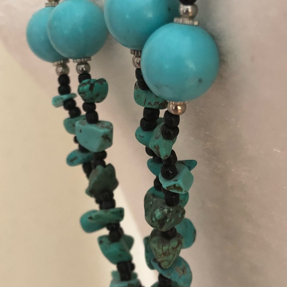 Stone tassel necklace - Picture 2 of 4